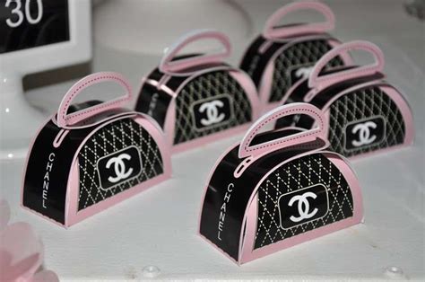 coco chanel party favor bags|Coco Chanel Party Supplies .